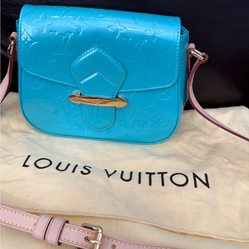 Louis Vuitton Turquoise Crossbody Bag